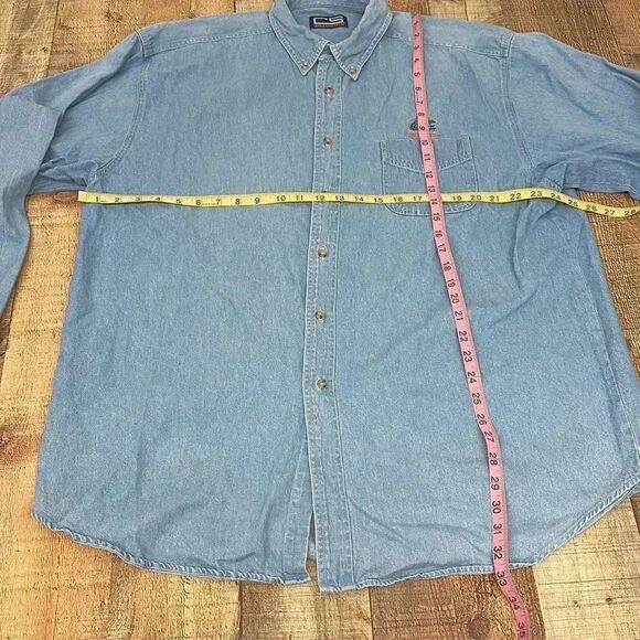 Florida Gators Denim Button Down Shirt- Crable Sportswear - Picture 4 of 5